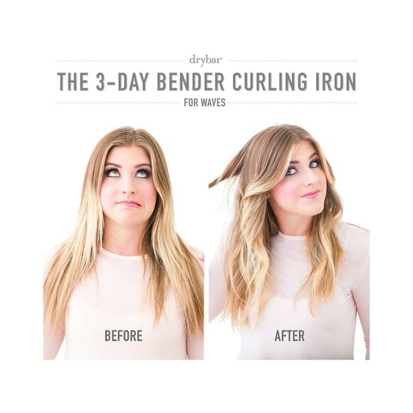 Drybar The 3-Day Bender Digital Rotating Curling Iron 1.25" - Picture 7 of 8